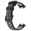 Huawei Band 10 Bicolour Strap [Black/Grey] - Black/Grey