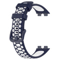 Huawei Band 10 Bicolour Strap [Navy/White] - Navy/White