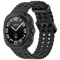Samsung Galaxy Watch Ultra Silicone Strap (Black) - Black