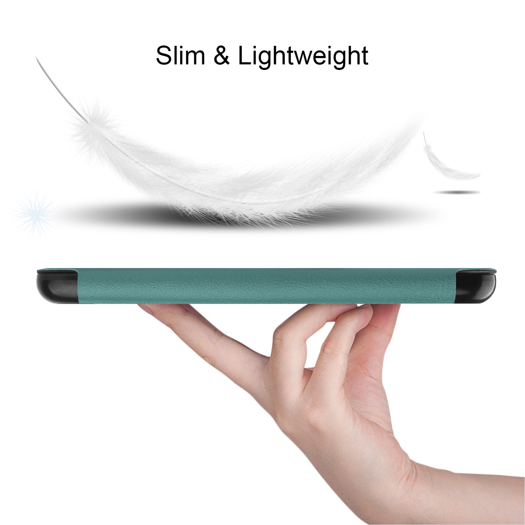 Kindle Touch 6" (11th Gen 2024) PU Leather Folio Case [Teal]