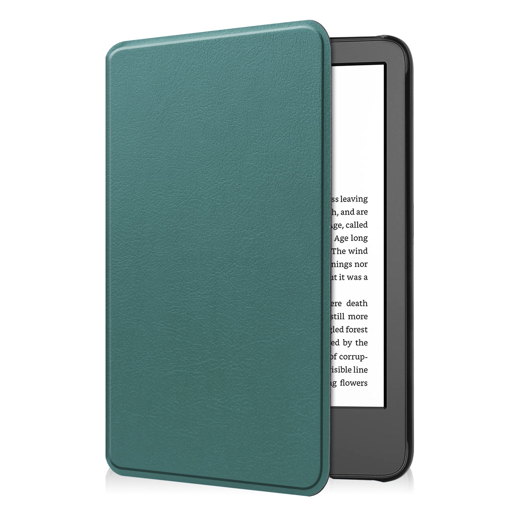 Kindle Touch 6" (11th Gen 2024) PU Leather Folio Case [Teal]