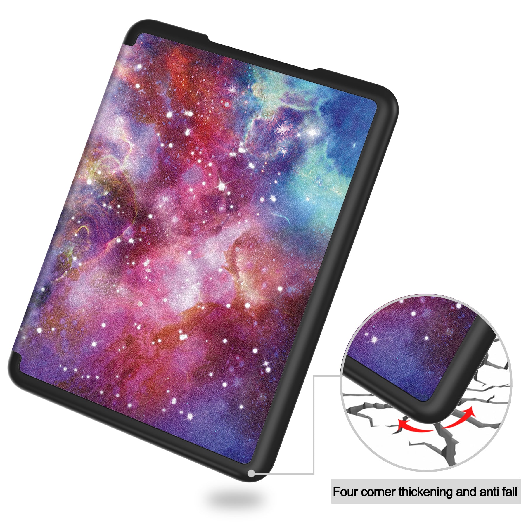 Kindle Paperwhite (12th Gen 2024) Designer Folio Case [Galaxy]