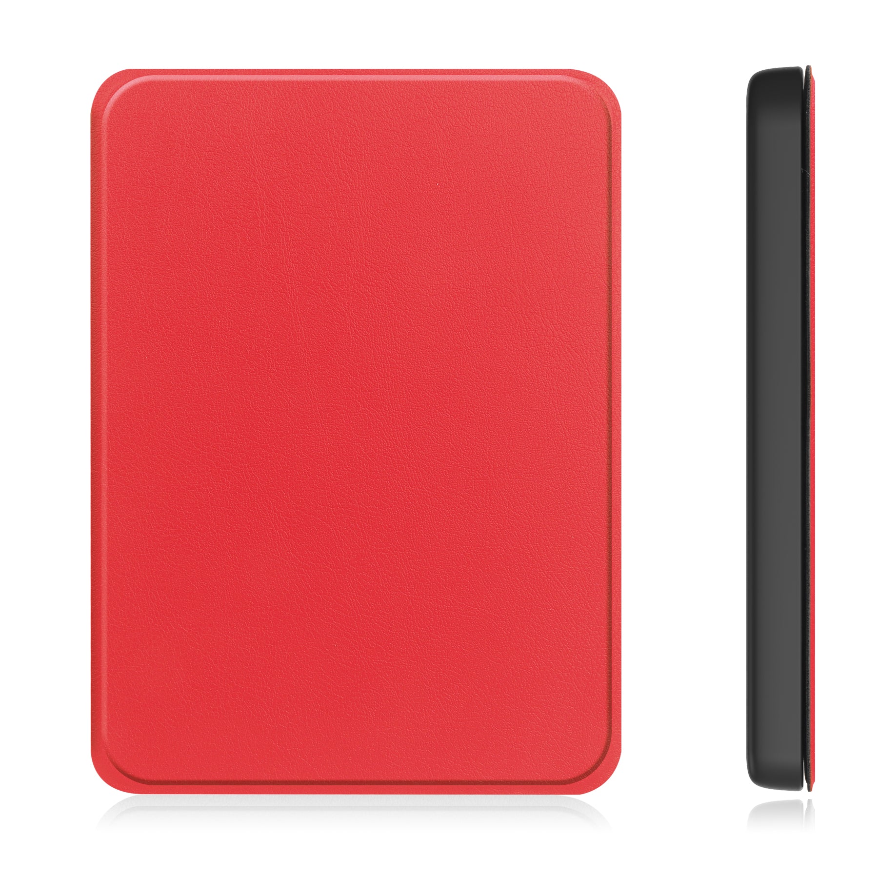 Kindle Colorsoft Case PU Leather Folio Case [Red]