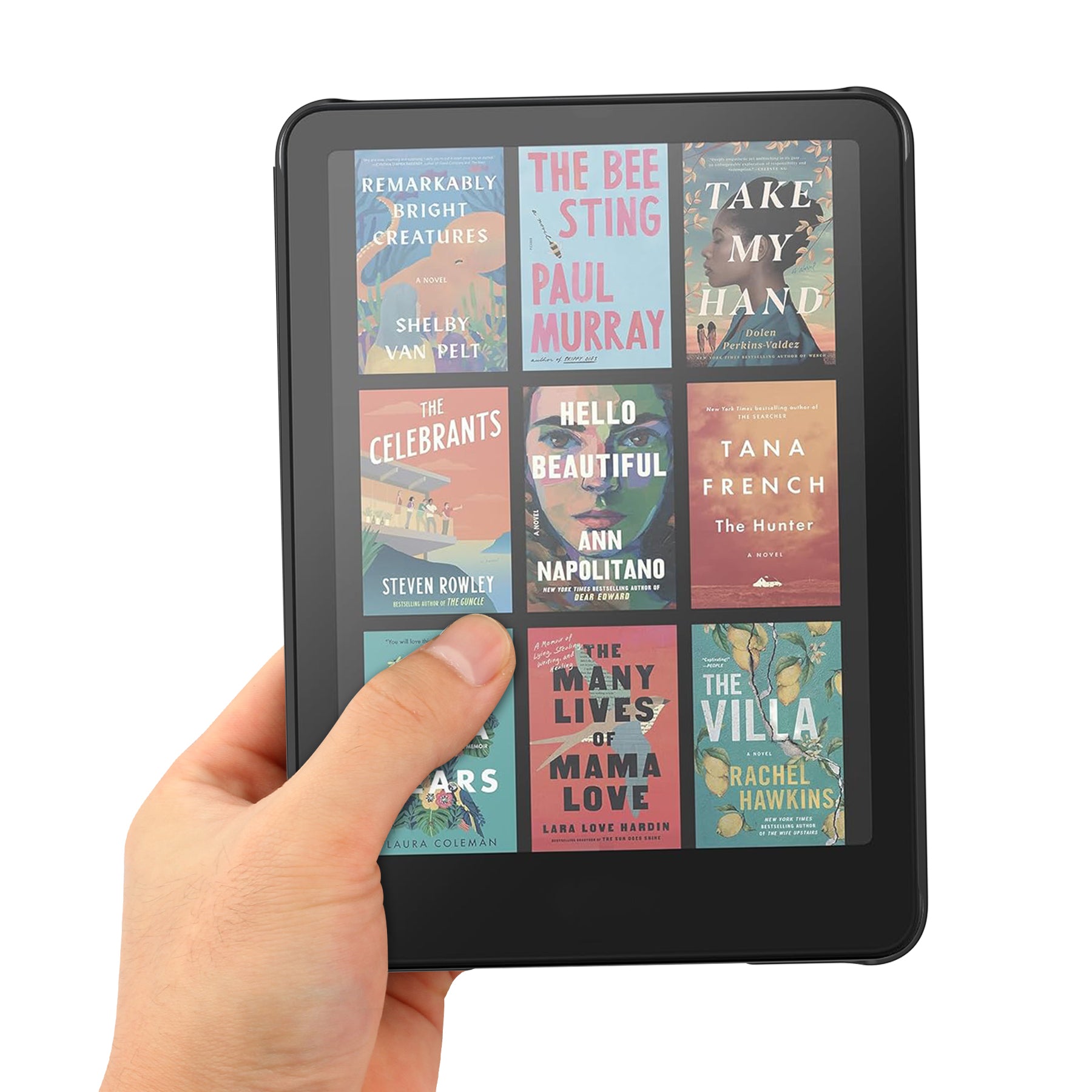 Kindle Colorsoft Case PU Leather Folio Case [Red]