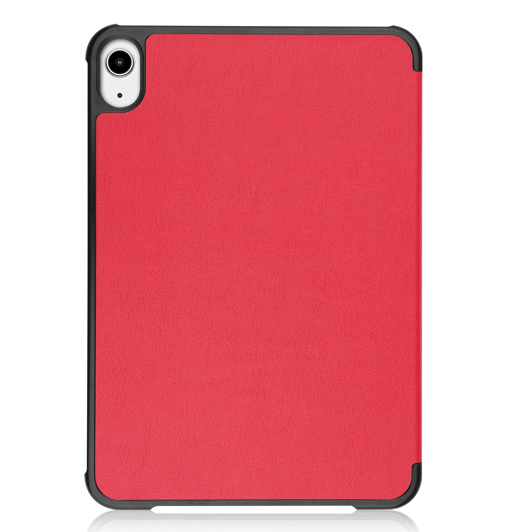 iPad Mini 7 (A17 Pro 2024) Tri Fold PU Leather Case [Red]