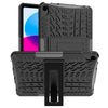 iPad 11 (A16, 2025) Heavy Duty Rugged Case [Black] - Black