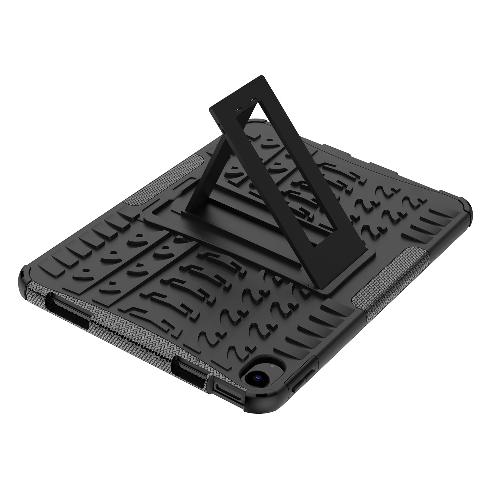 iPad 11 (A16, 2025) Heavy Duty Rugged Case [Black]