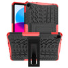 iPad 11 (A16, 2025) Heavy Duty Rugged Case [Red] - Red