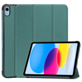 iPad 11 (A16, 2025) Tri Fold PU Leather Case [Teal] - Teal