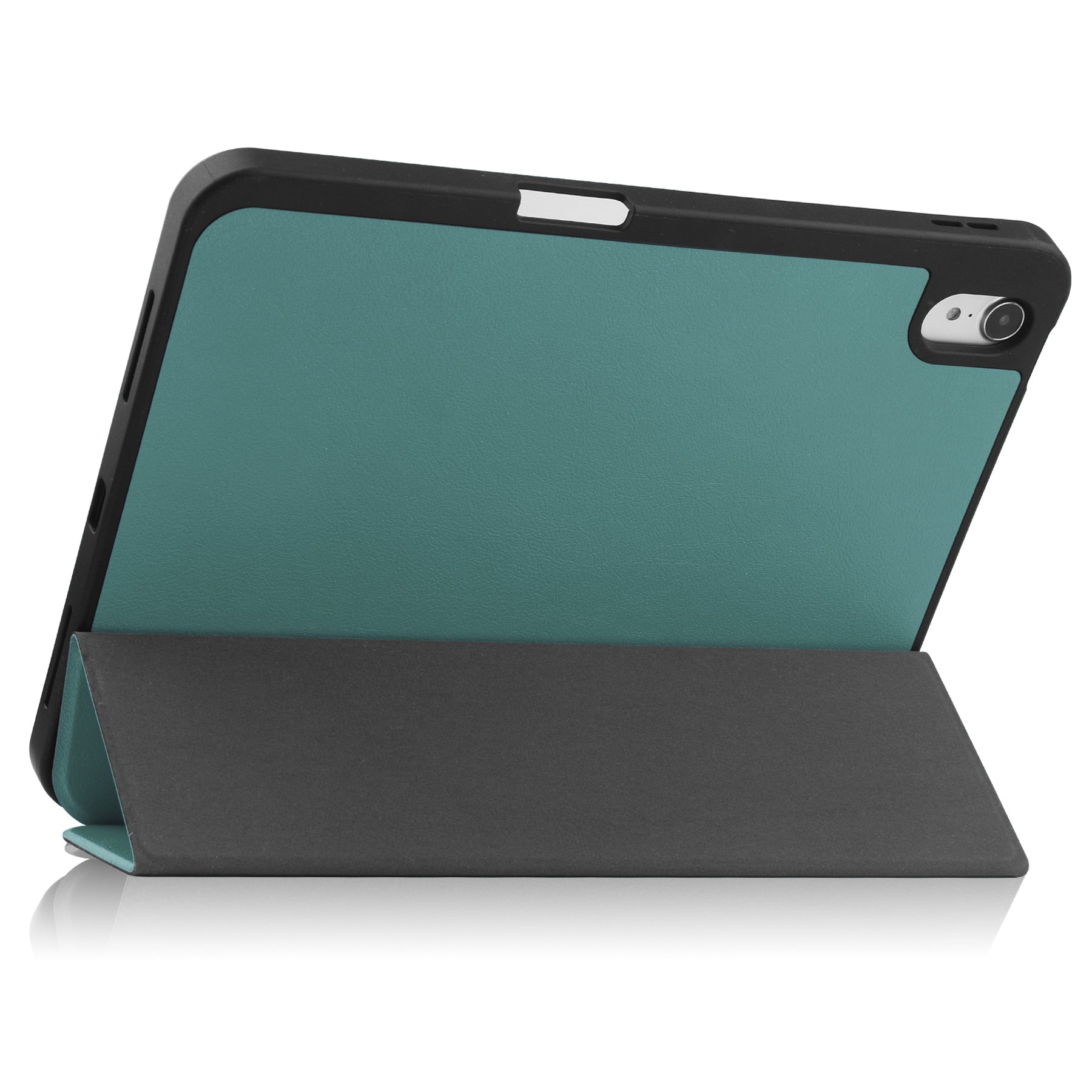 iPad 11 (A16, 2025) PU Leather Case with Pen Holder [Teal]