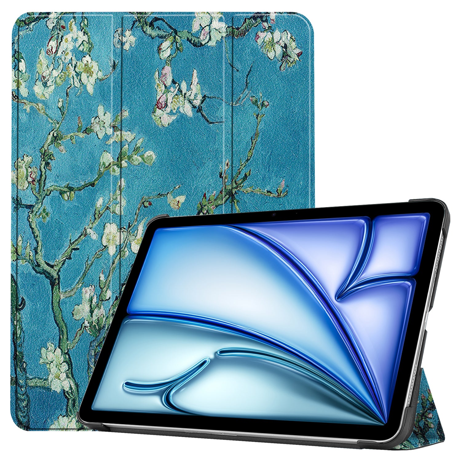 iPad Air 11 (M3, 2025) Designer Tri Fold Case [PlumTree]