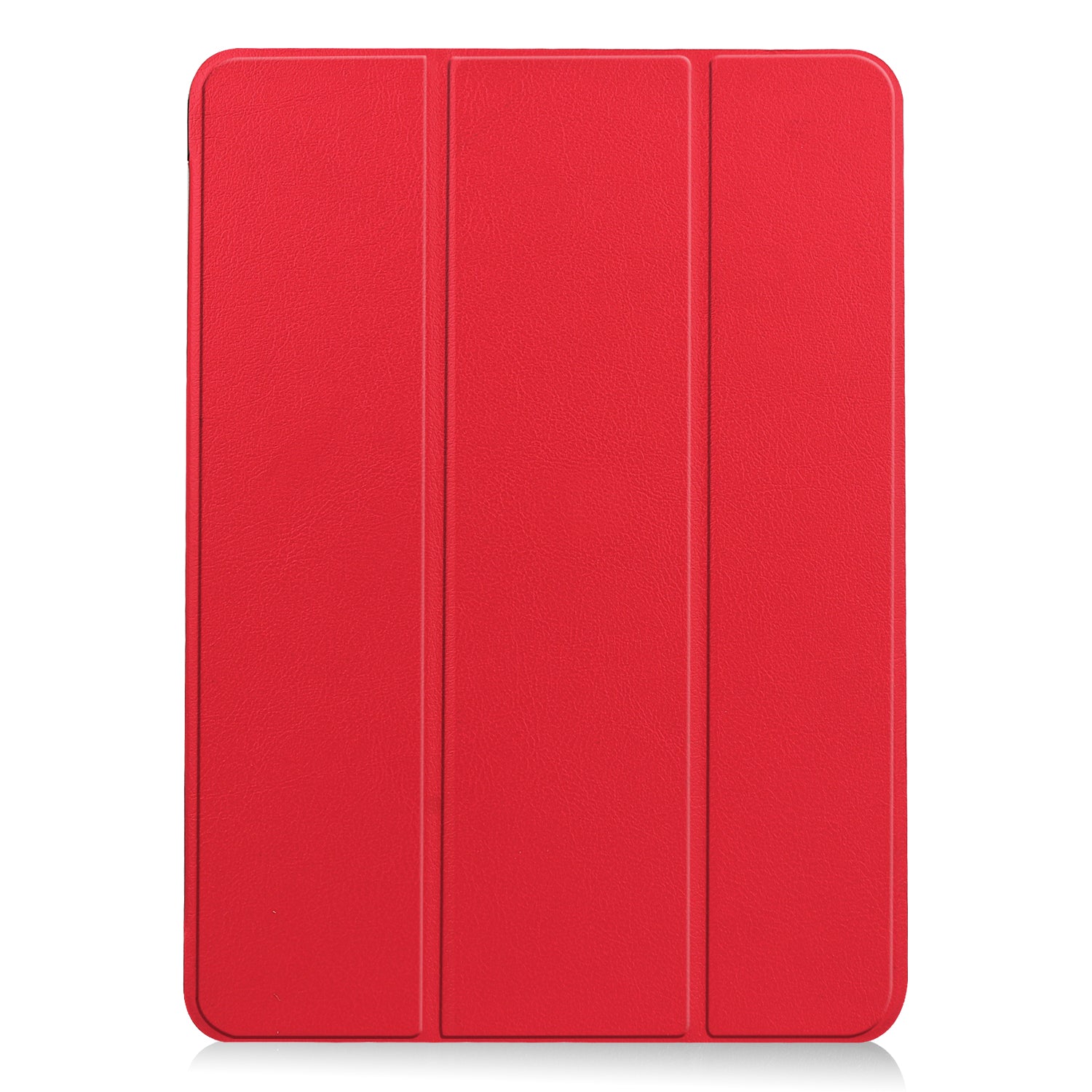 iPad Air 11 (M3, 2025) Tri Fold PU Leather Case [Red]