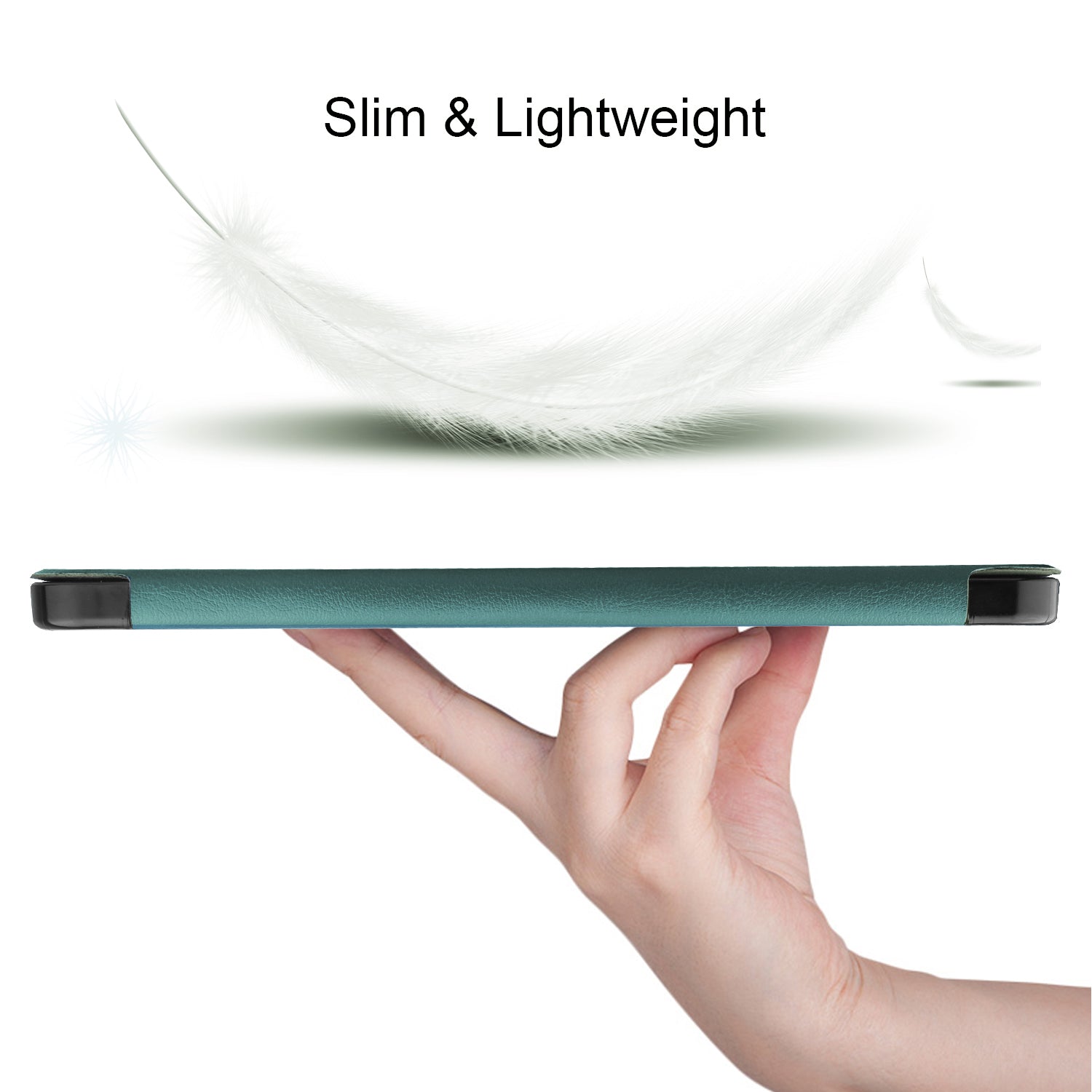 iPad Air 11 (M3, 2025) Tri Fold Case with Pen Holder [Teal]