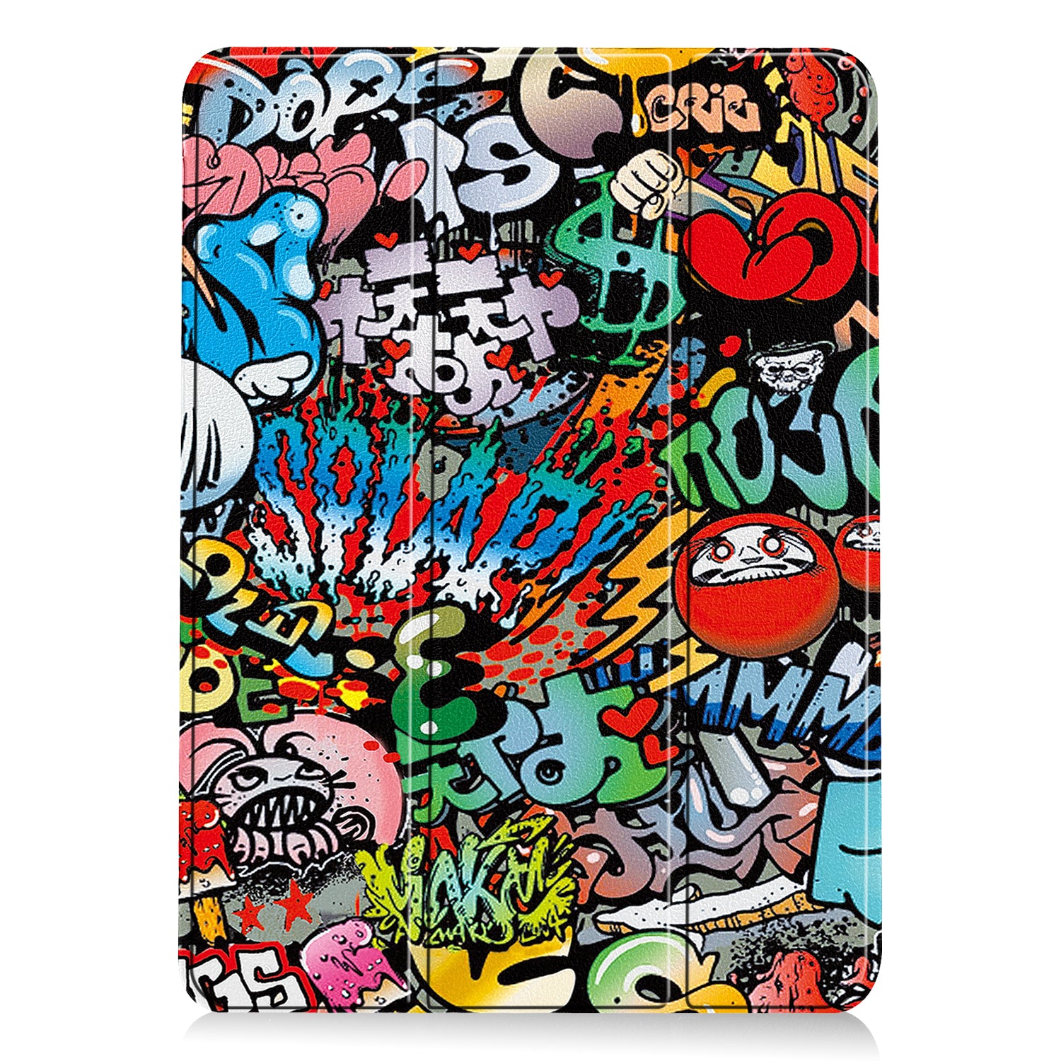 iPad Air 13 (M3, 2025) Designer Tri Fold Case [Graffiti]