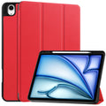 iPad Air 13 (M3, 2025) Tri Fold Case with Pen Holder [Red] - Red