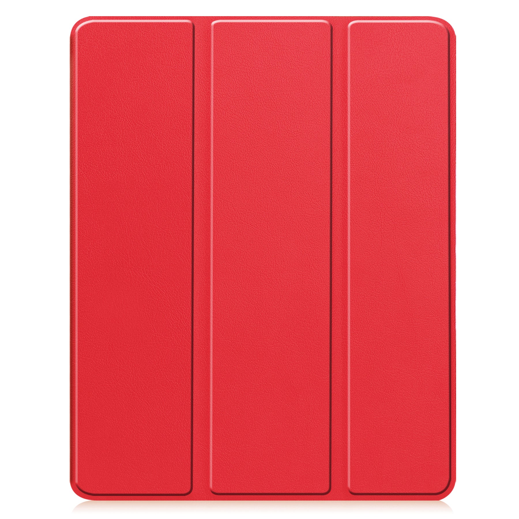 iPad Air 13 (M3, 2025) Tri Fold Case with Pen Holder [Red]