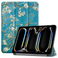 Premium Quality Tri-fold PU Leather Case for iPad Pro 11 (M4 2024, M5 2025) [PlumTree] - PlumTree