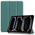 Premium Quality Tri-fold PU Leather Case for iPad Pro 11 (M4 2024, M5 2025) [Teal] - Teal