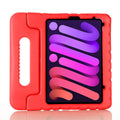 iPad Mini 7 (A17 Pro 2024) EVA Shockproof Rugged Case [Red] - Red