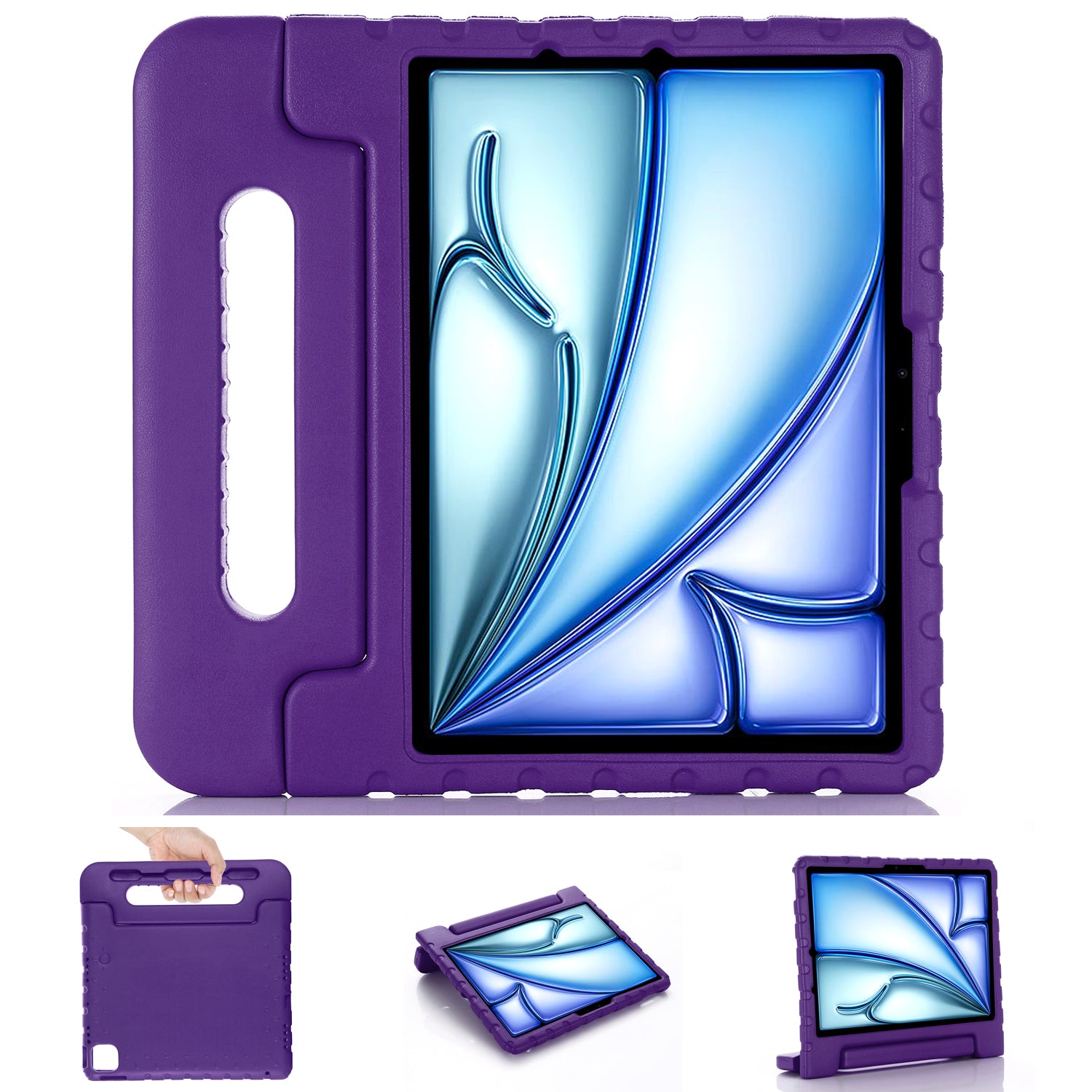 iPad Air 11 (M3, 2025) EVA Shockproof Case [Purple]