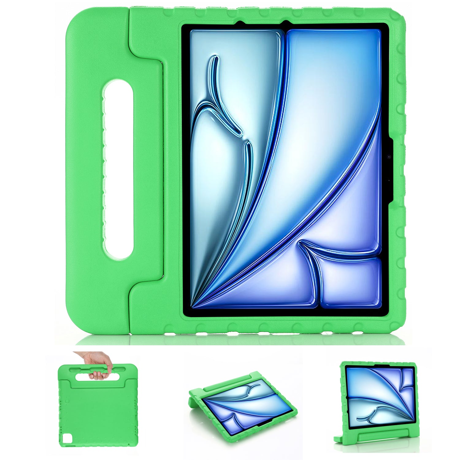 iPad Air 11 (M3, 2025) EVA Shockproof Case [Green]