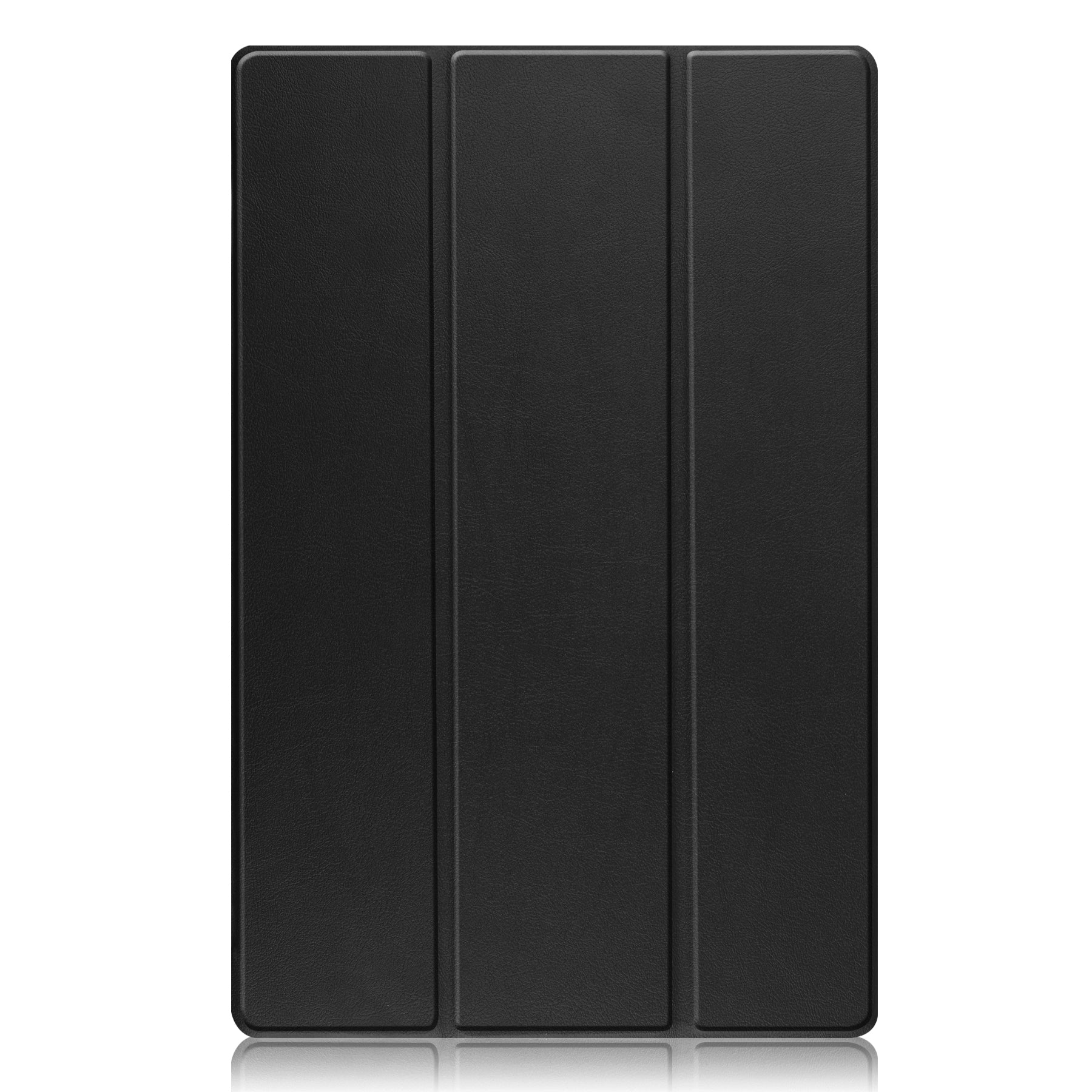 Samsung Galaxy Tab S10 Ultra Tri Fold PU Leather Case [Black]