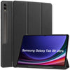 Samsung Galaxy Tab S10 Ultra Tri Fold Case with Pen Holder [Black] - Black