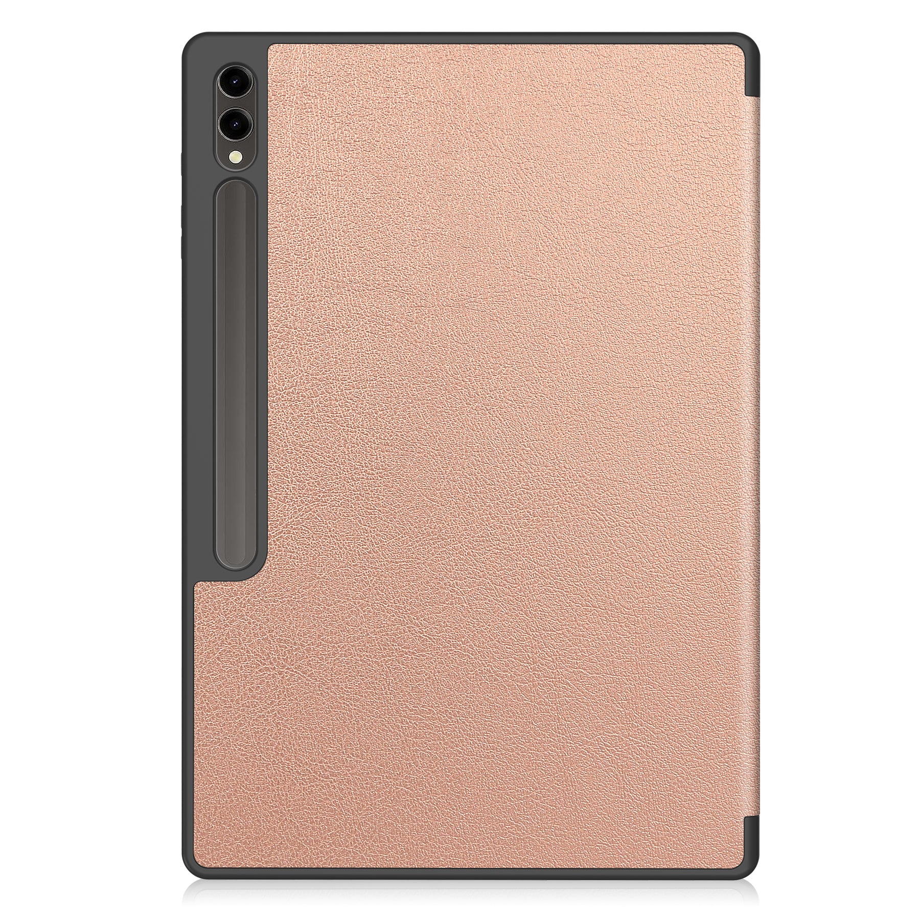 Samsung Galaxy Tab S10 Ultra Tri Fold Case with Pen Holder [RoseGold]