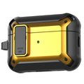 Apple AirPods Pro 2 Rugged Armor Lock Case with Carabiner - Yellow - Yellow