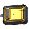 Apple AirPods Pro 3 Rugged Armor Lock Case with Carabiner - Yellow - Yellow