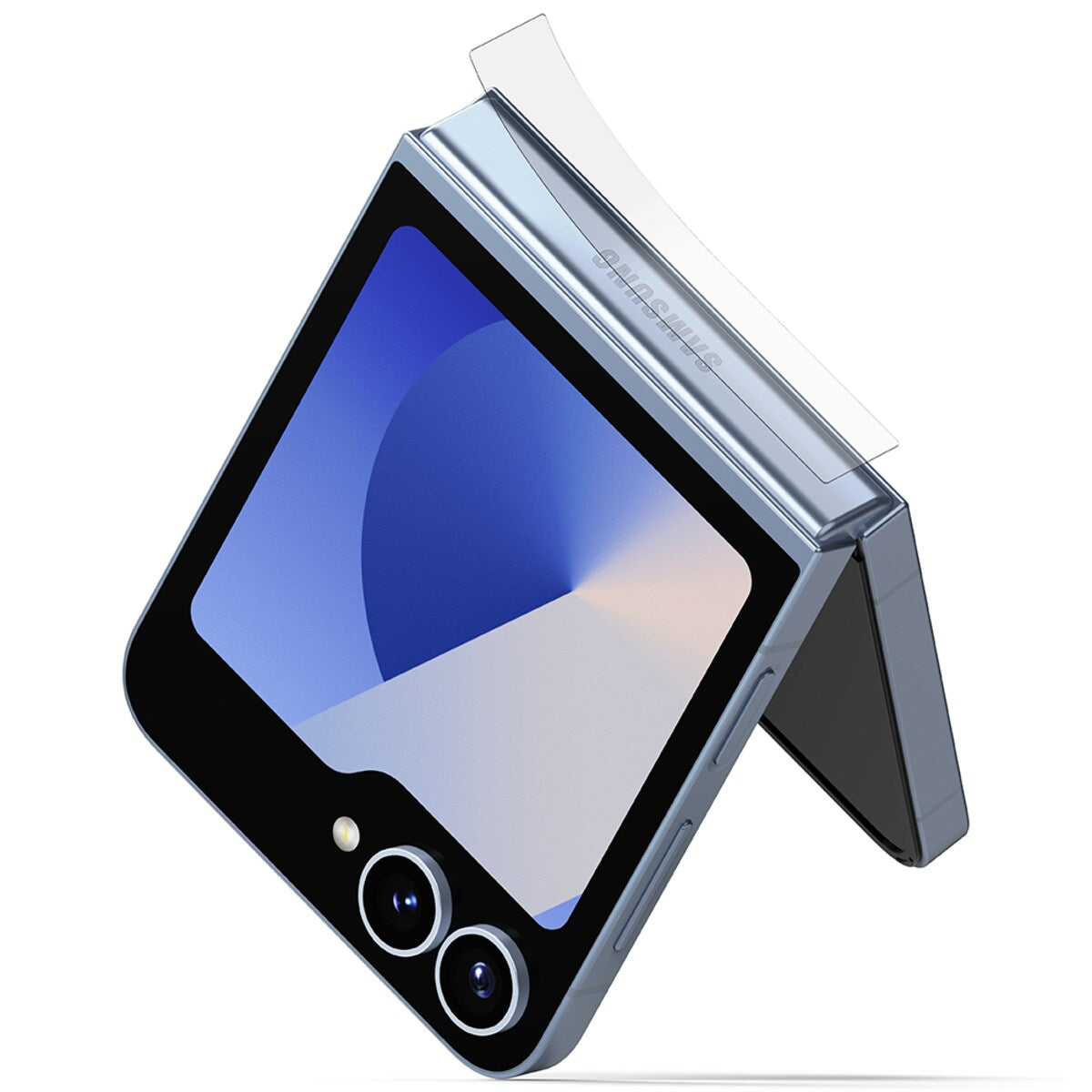 Samsung Galaxy Z Flip 6 / Flip 7 FE Hinge Protector (2-Pack) – Clear Flexible Film