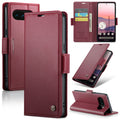 Google Pixel 10a CaseMe Retro Wallet Case [Maroon] - Maroon