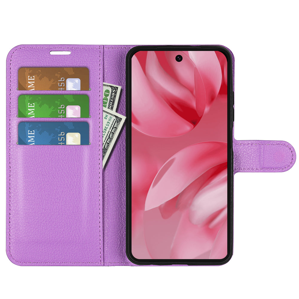 Google Pixel 10 PU Wallet Case [Purple]