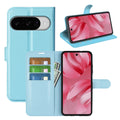 Google Pixel 10 PU Wallet Case [LightBlue] - LightBlue