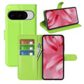 Google Pixel 10 Pro PU Wallet Case [Green] - Green