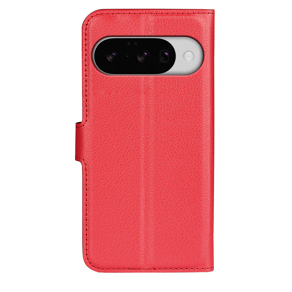 Google Pixel 10 PU Wallet Case [Red]