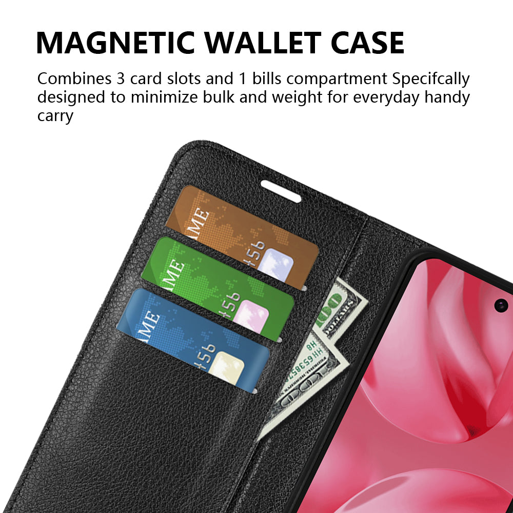 Google Pixel 10 PU Wallet Case [LightBlue]