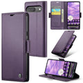 Google Pixel 10 Pro CaseMe Retro Wallet Case [Purple] - Purple