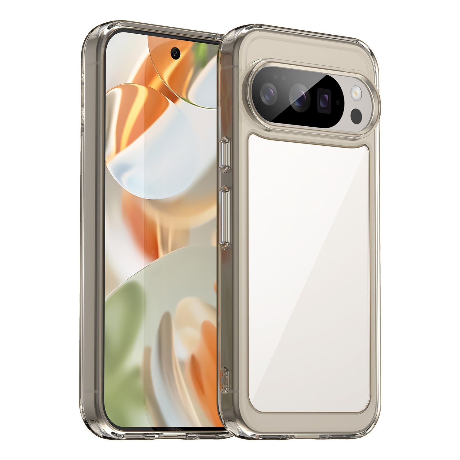 Google Pixel 10 Soft TPU Bumper Case [Clear Grey]