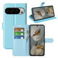 Google Pixel 10 Pro XL PU Wallet Case [LightBlue] - LightBlue