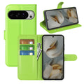 Google Pixel 10 Pro XL PU Wallet Case [Green] - Green