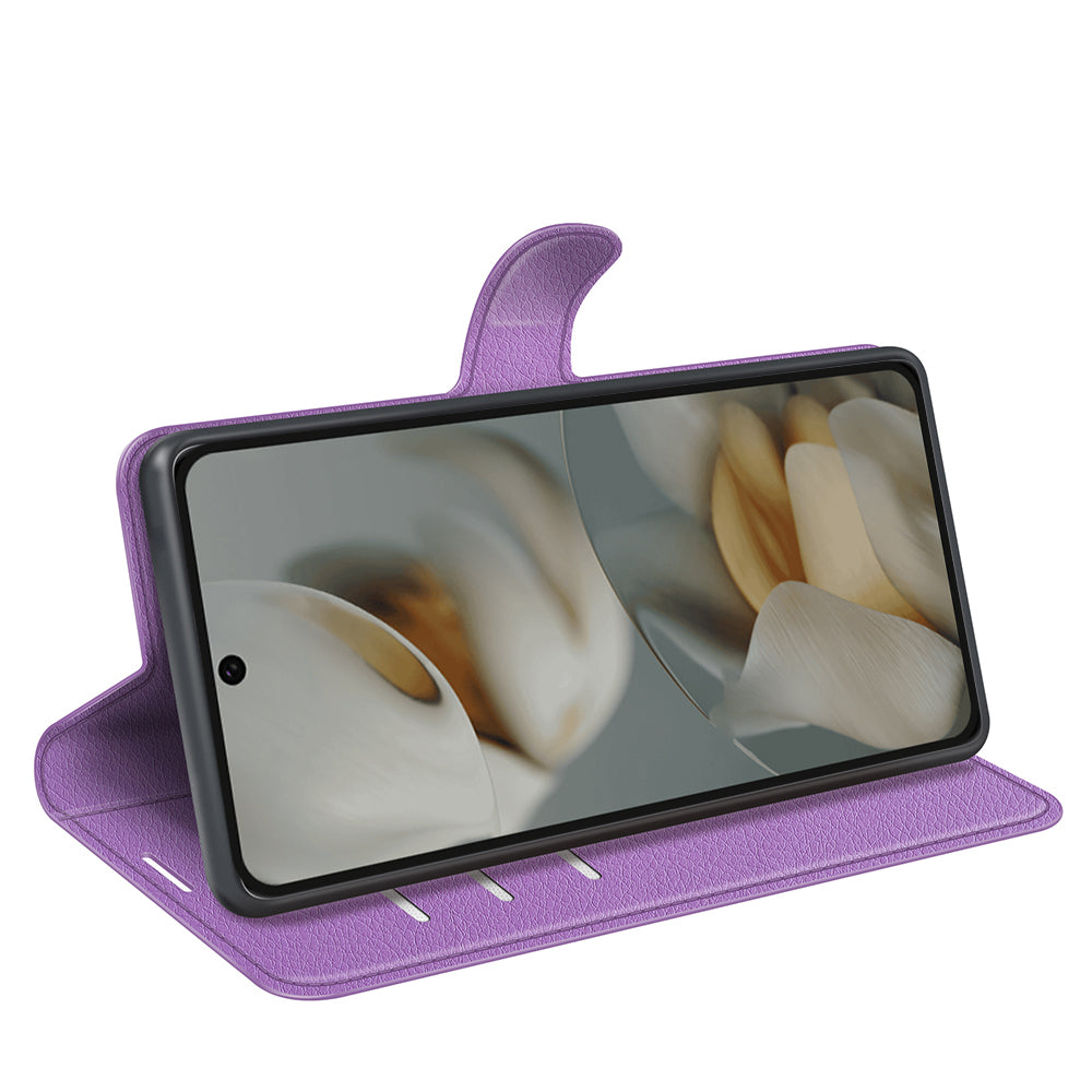 Google Pixel 10 Pro XL PU Wallet Case [Purple]