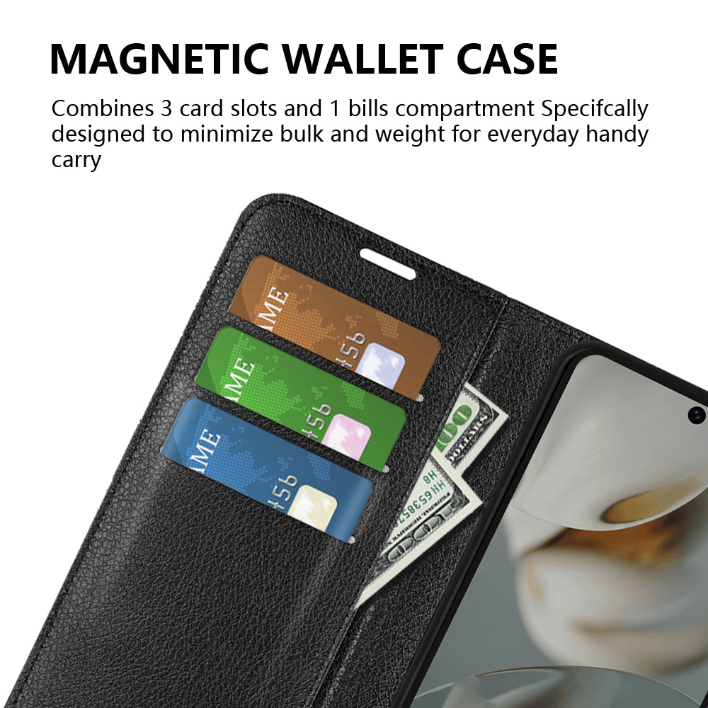 Google Pixel 10 Pro XL PU Wallet Case [Purple]