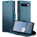 Google Pixel 10 Pro XL CaseMe Retro Wallet Case [Navy] - Navy