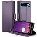 Google Pixel 10 Pro XL CaseMe Retro Wallet Case [Purple] - Purple