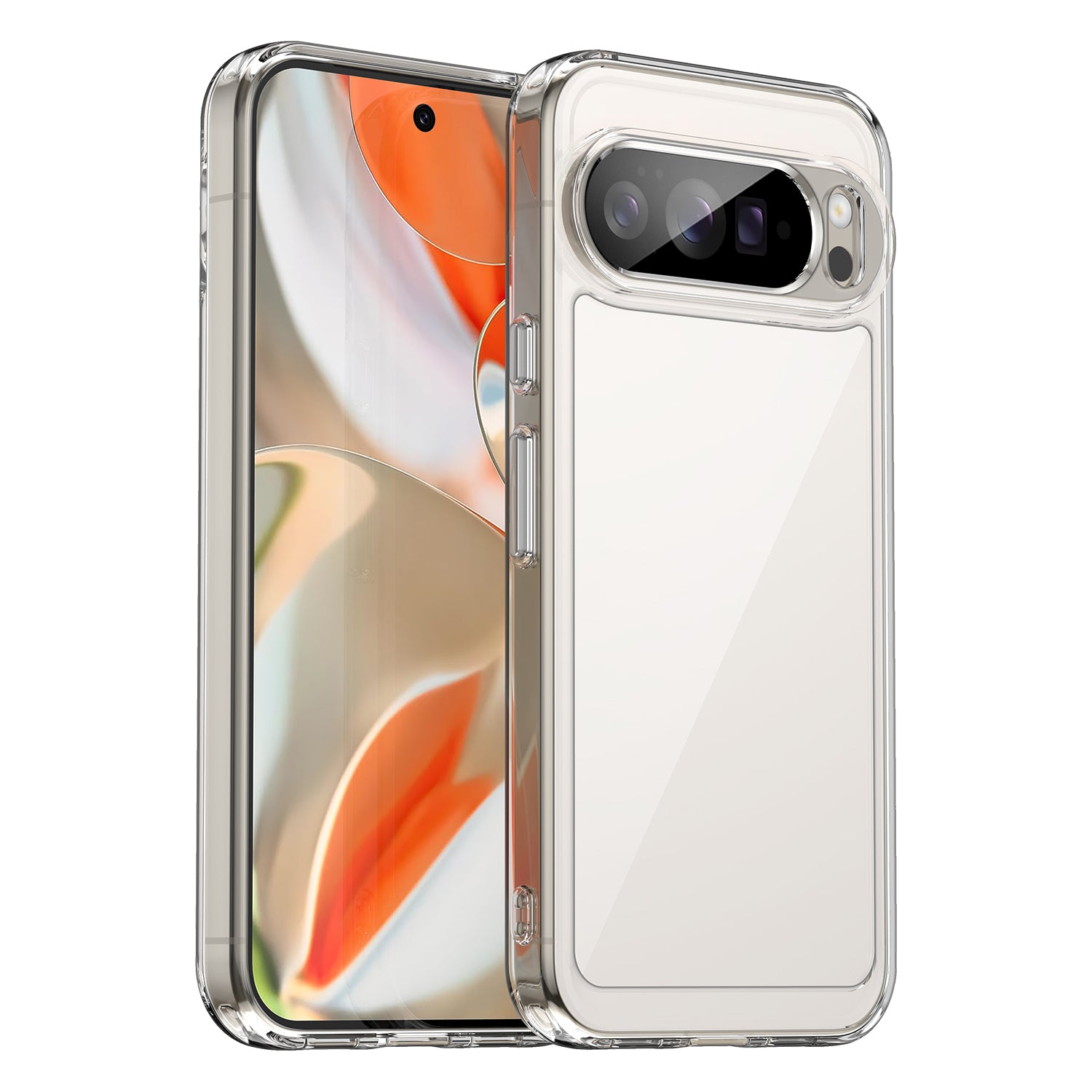 Google Pixel 10 Pro XL Soft TPU Bumper Case [Clear]