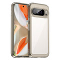 Google Pixel 10 Pro XL Soft TPU Bumper Case [Clear Grey] - Clear Grey