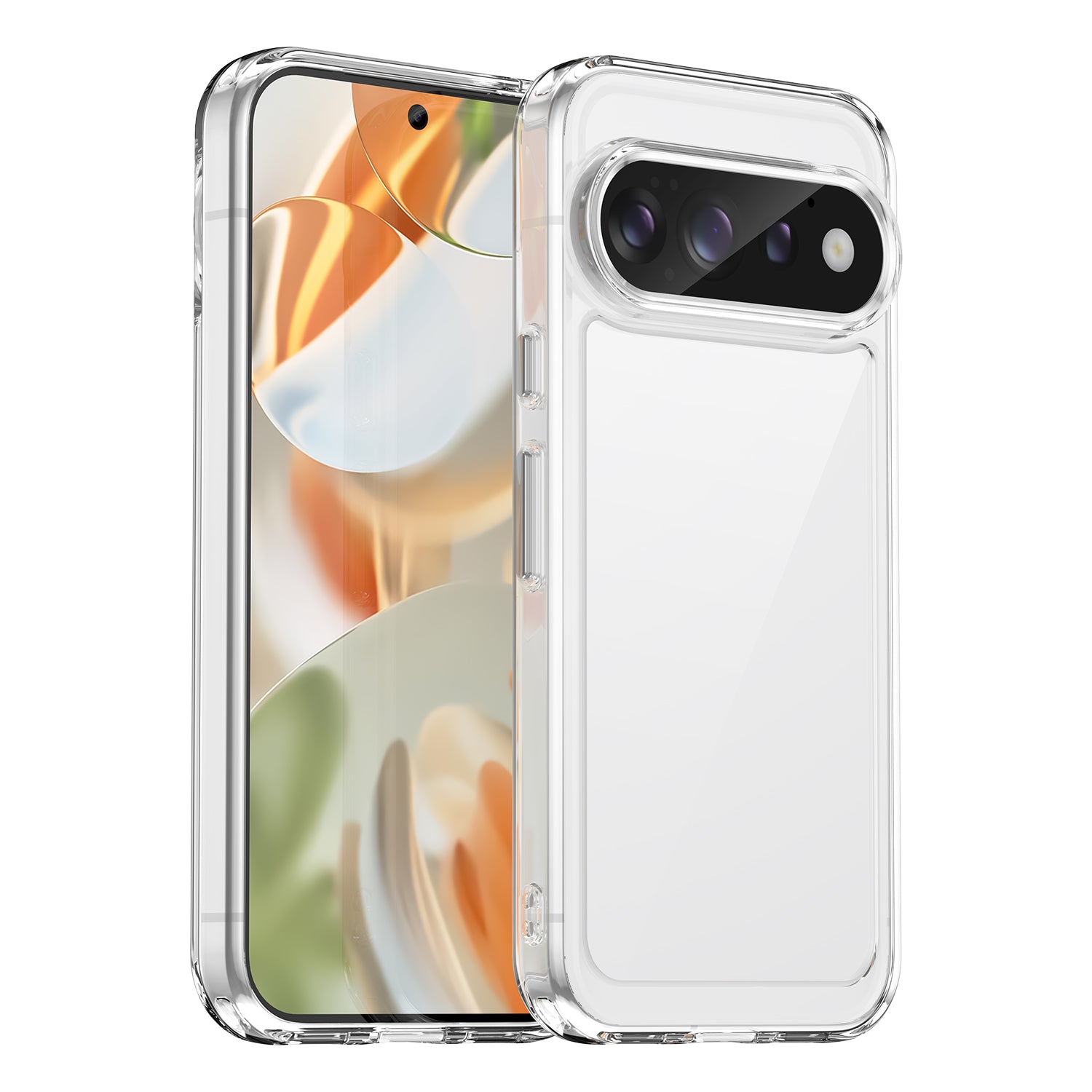 Google Pixel 11 / 11 Pro Soft TPU Bumper Shockproof Cover Case [Clear]