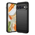 Google Pixel 11 / 11 Pro Carbon Fibre TPU Case Slim Shockproof Cover Black - Black