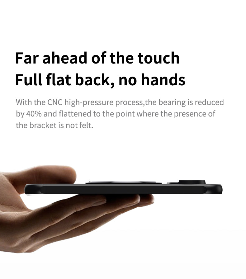 Google Pixel 11 / 11 Pro Premium Matte MagSafe 360° Rotating Ring Stand Case [Black]
